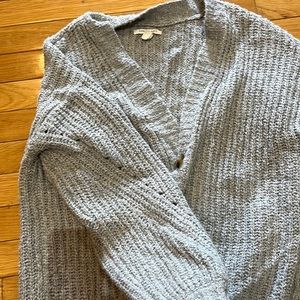 Grey cardigan